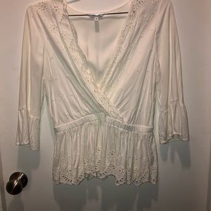 White, Express Blouse